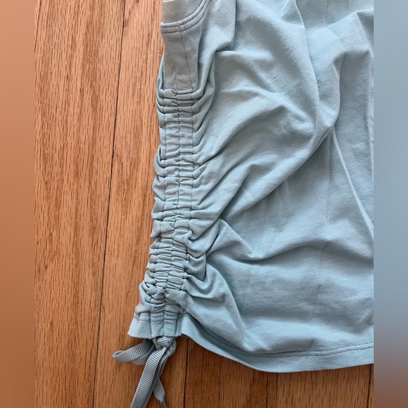 Light Teal Lululemon Cinch It Up Tank Top size 2 - Picture 4 of 4